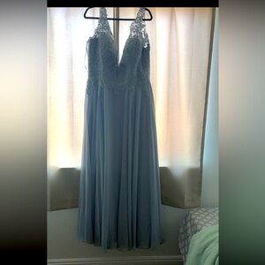 Beautiful blue prom/wedding dress
